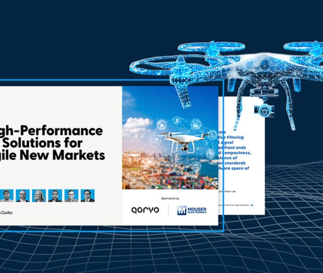 e-book on RF solutions for drones, SATCOM, and IIoT next-generation markets