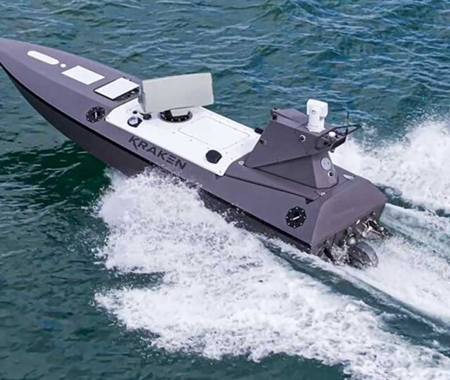 Saab UK and Kraken Technology Group have developed an autonomous surface vessel that combines maritime robotics with radar sensing.