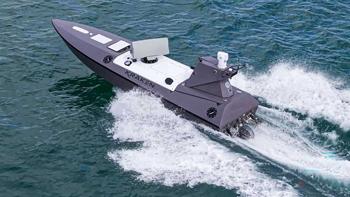 Saab UK and Kraken Technology Group have developed an autonomous surface vessel that combines maritime robotics with radar sensing.