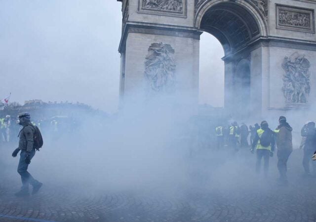 Police are combining CCTV, drones, social media, facial recognition and mobile phone forensics to investigate protests.