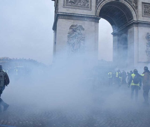 Police are combining CCTV, drones, social media, facial recognition and mobile phone forensics to investigate protests.